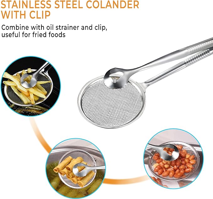 2 IN 1 FRYING TONG