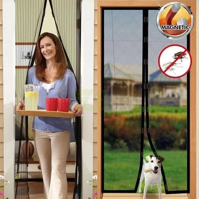 Premium Quality Mosquito Magic Mesh Door Curtain