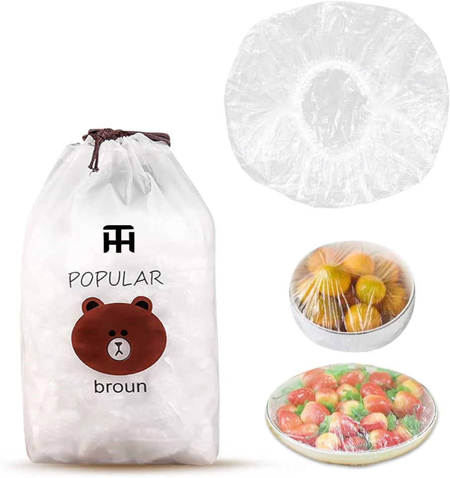 Combo Deal Disposable Food Cover Plastic Wrap 100