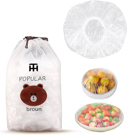 Combo Deal Disposable Food Cover Plastic Wrap 100