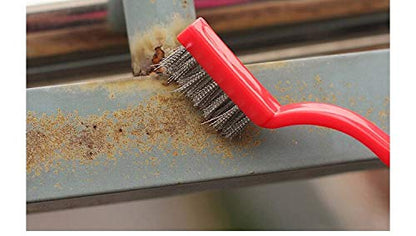Gas Stove Cleaning Wire Brush Kitchen Tool Metal Fiber Brush