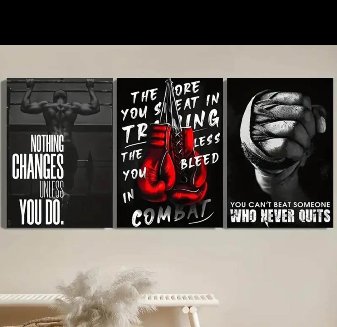 3-Piece Sports Wall Décor