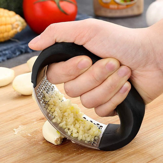 Manual Garlic Press Rocker with Handle