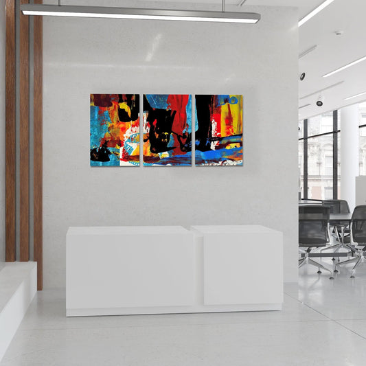 3D Wall Art Panels Frame Canvas painting Modern