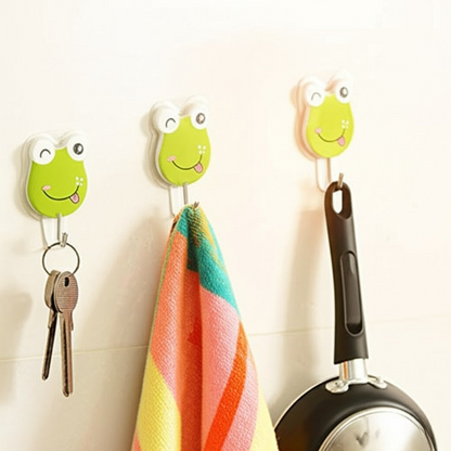Pack Of 3 Self Adhesive Wall Hooks