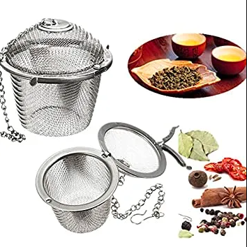 Portable Reusable Stainless Steel Tea Infuser