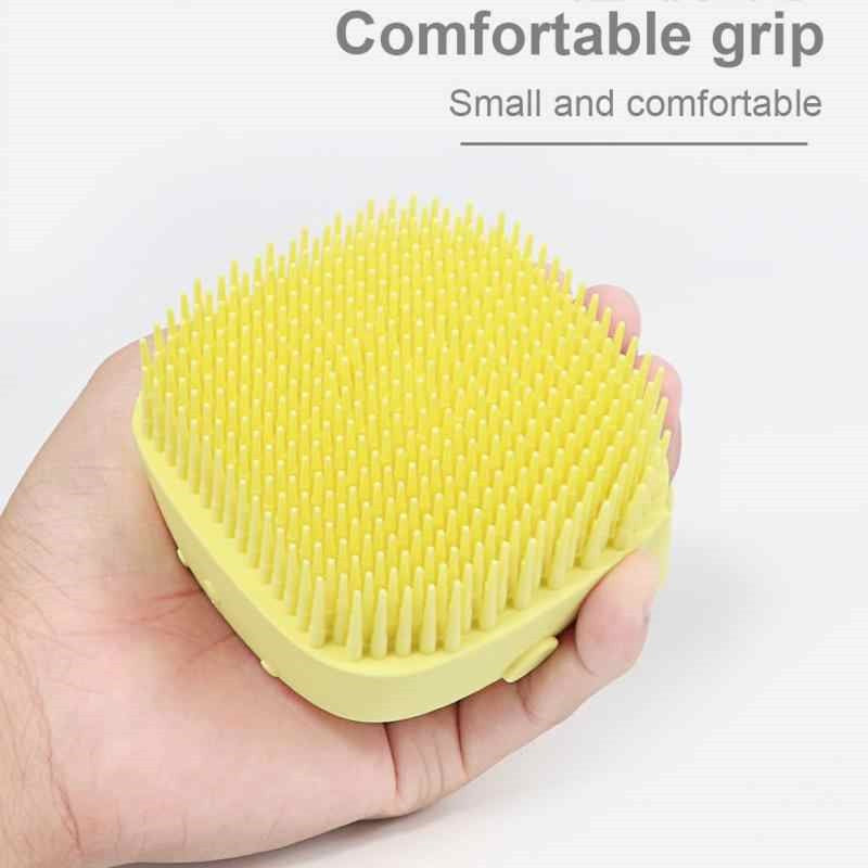 Silicone Bath and Body Shower Brush with Liquid
