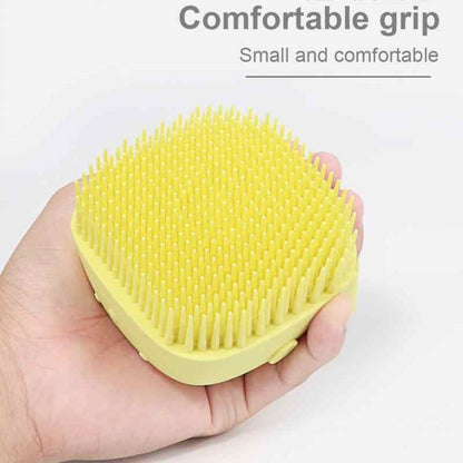 Silicone Bath and Body Shower Brush with Liquid