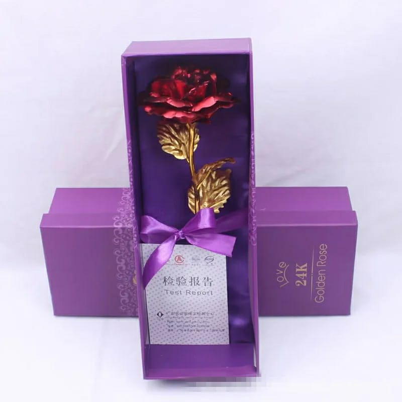 24k Gold Plated Rose