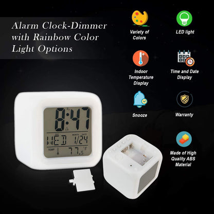Creative Alarm Clock Sublimation LED Digital Clock 7