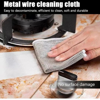 Durable Wire Dish Washing Cleaning Cloth