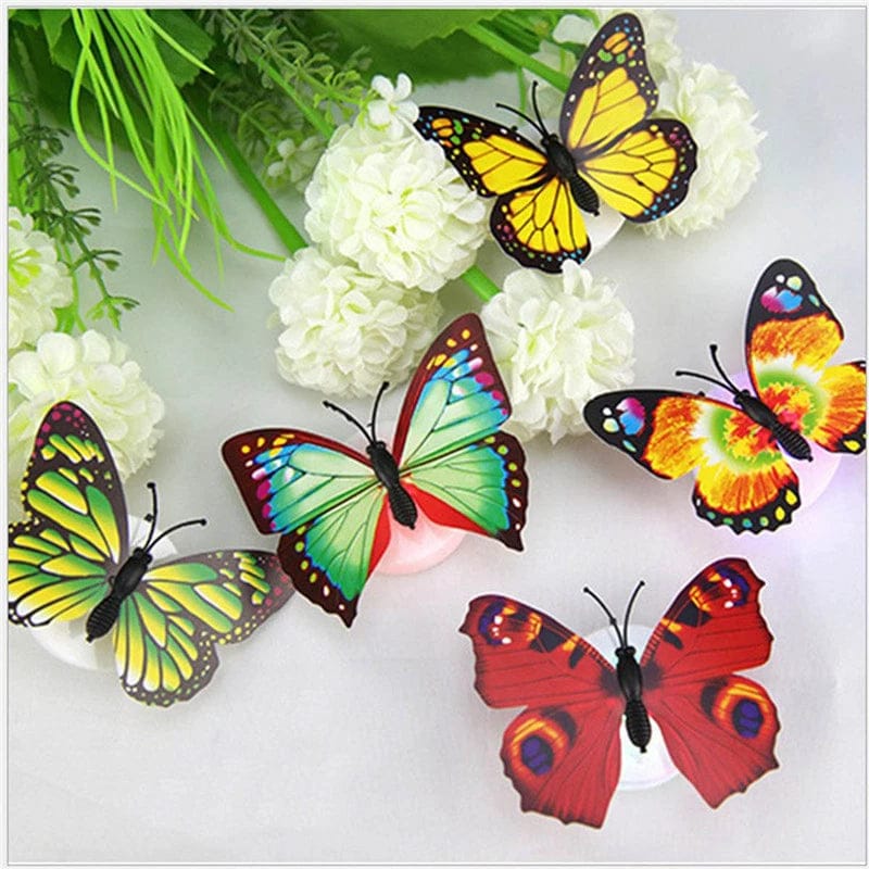 Glow In The Dark 3D Led Butterfly Night