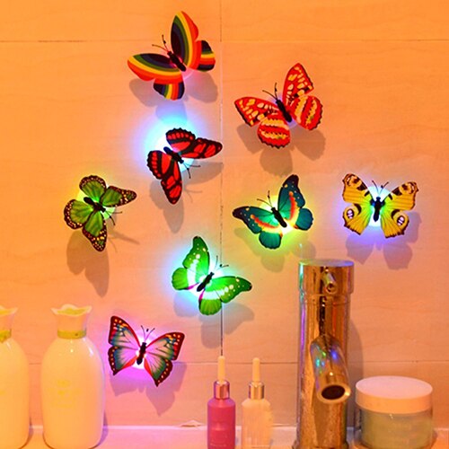 Glow In The Dark 3D Led Butterfly Night
