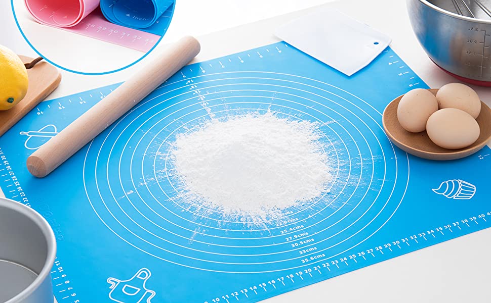 Big Size Silicone Baking Roti Mat With Measurements