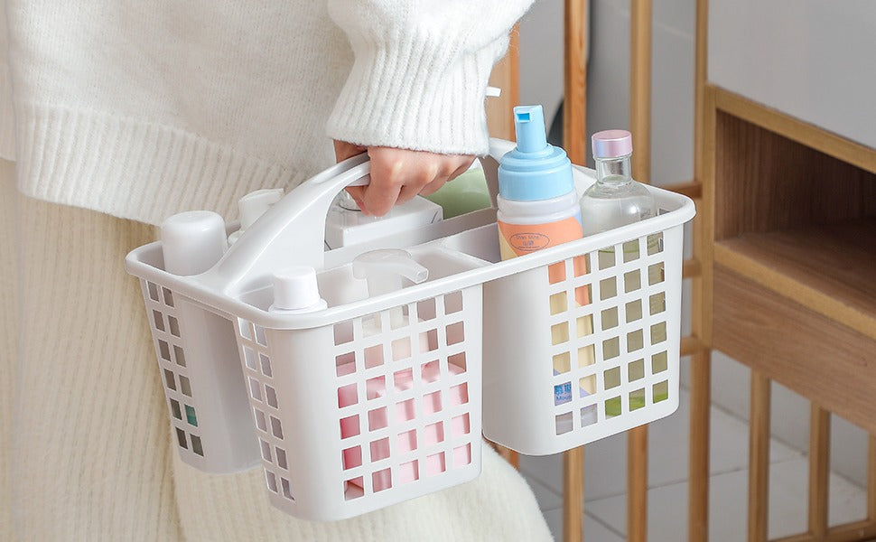 Plastic Bathroom Basket Kitchen Sink Basket Shower Caddy