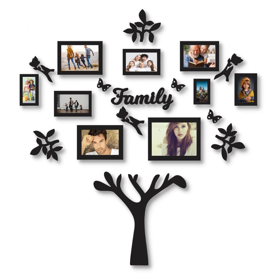 3d wall art family tree