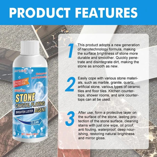 Stone crystal Agent Cleaner, Marble Cleaner and Polish