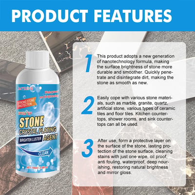Stone Crystal Plating Cleaner Agent Stonework Polishing