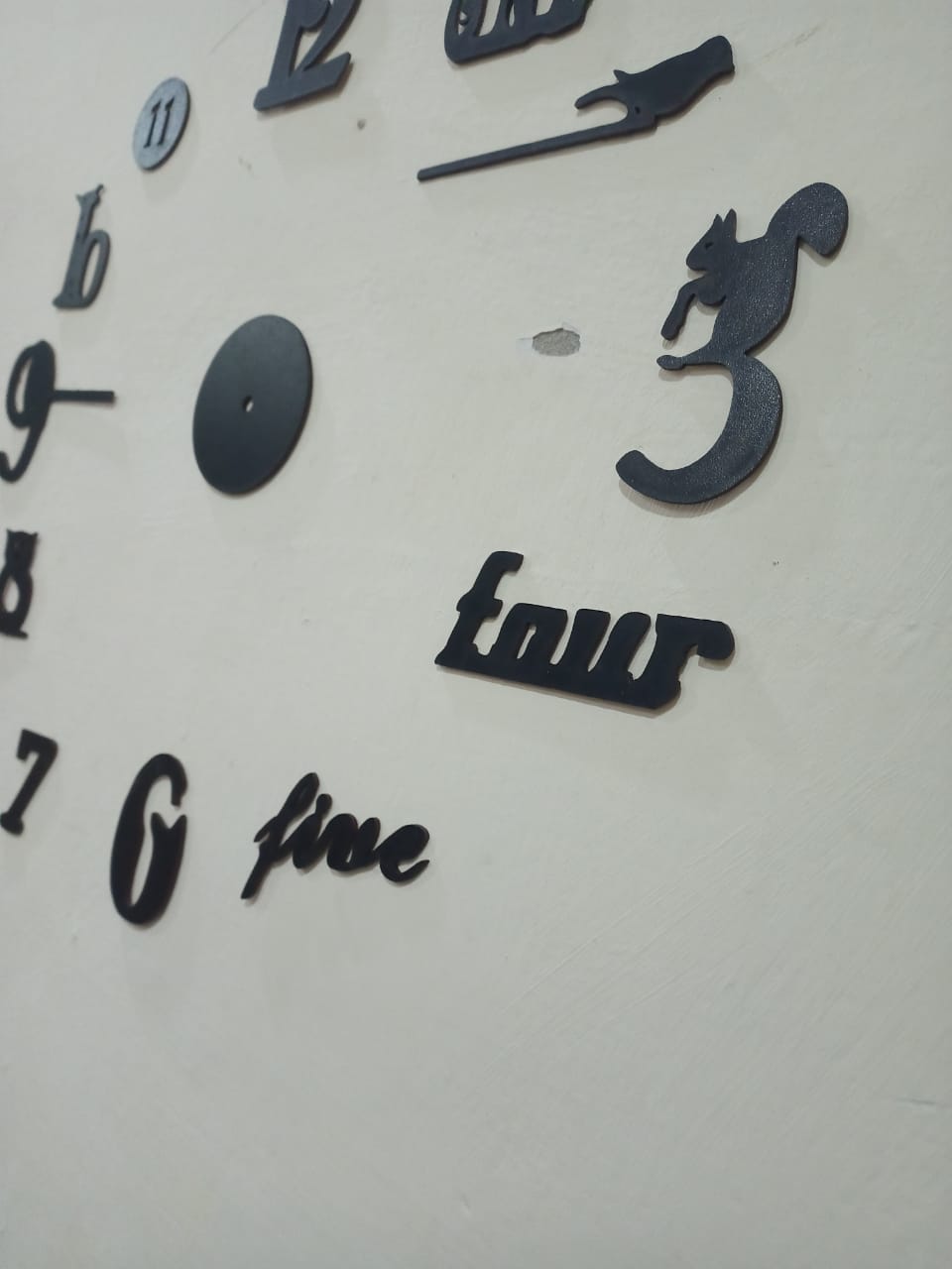 Decorative 3D Clock / DIY Clock Creative 3D