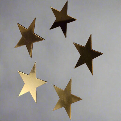 15 stars Mirror Matrial Acrylic Wall Art Decor