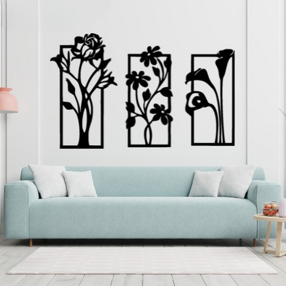 3d Flower Frame wall Art