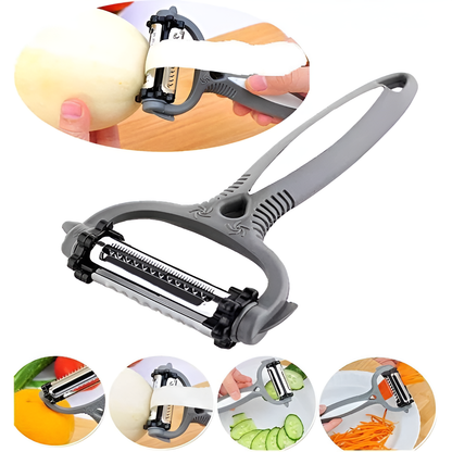 3-in-1 Vegetable Peeler Cyclone Knife – Roto Peeler