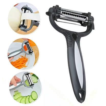 3-in-1 Vegetable Peeler Cyclone Knife – Roto Peeler
