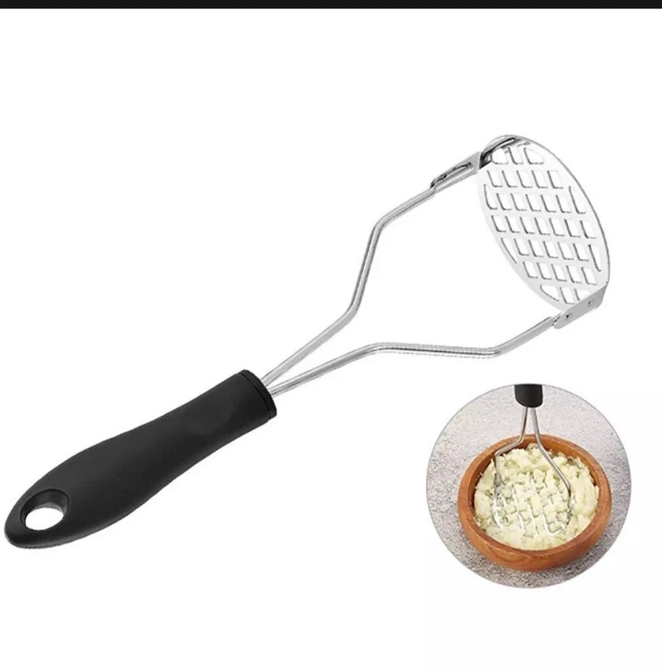 Potato Masher Stainless Steel Manual Kitchen Vegetable Ricer
