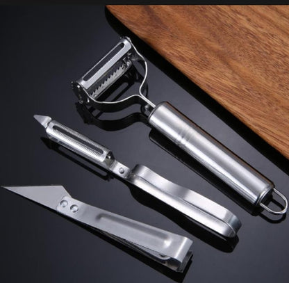 1 Set Stainless Steel Peeler &amp; Slicer