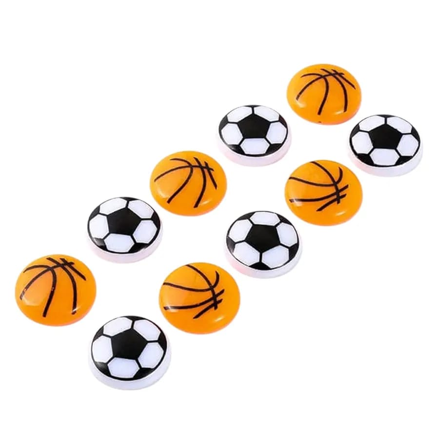 Basketball &amp; Football Refrigerator Magnets