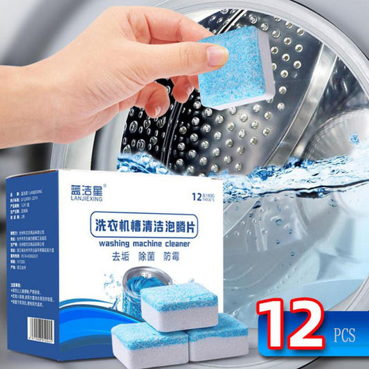Washing Machine Cleaning Tablets 12 Pcs