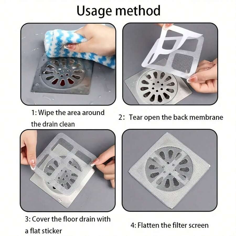 10 Pcs Multifunctional Net Sticker Drainer