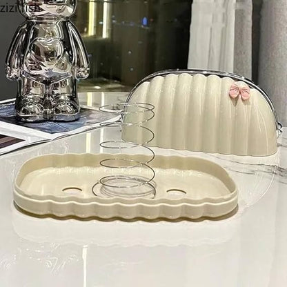 Decorative Shell Tissue Box Case Elegant And Modern