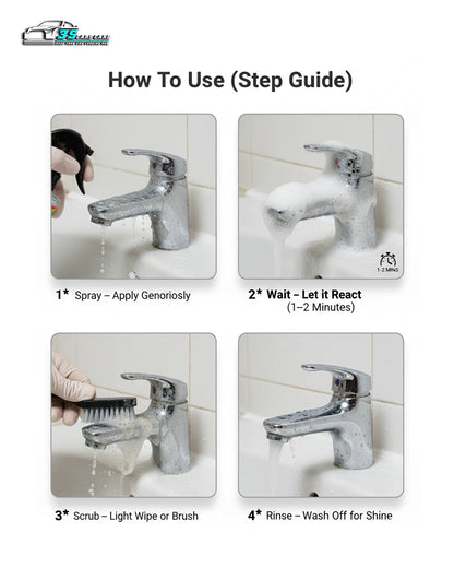 Limescale Remover – Foaming Cleaner & Hard Water Descaler
