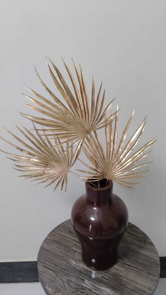 Golden Flower Stick Decorative Accent