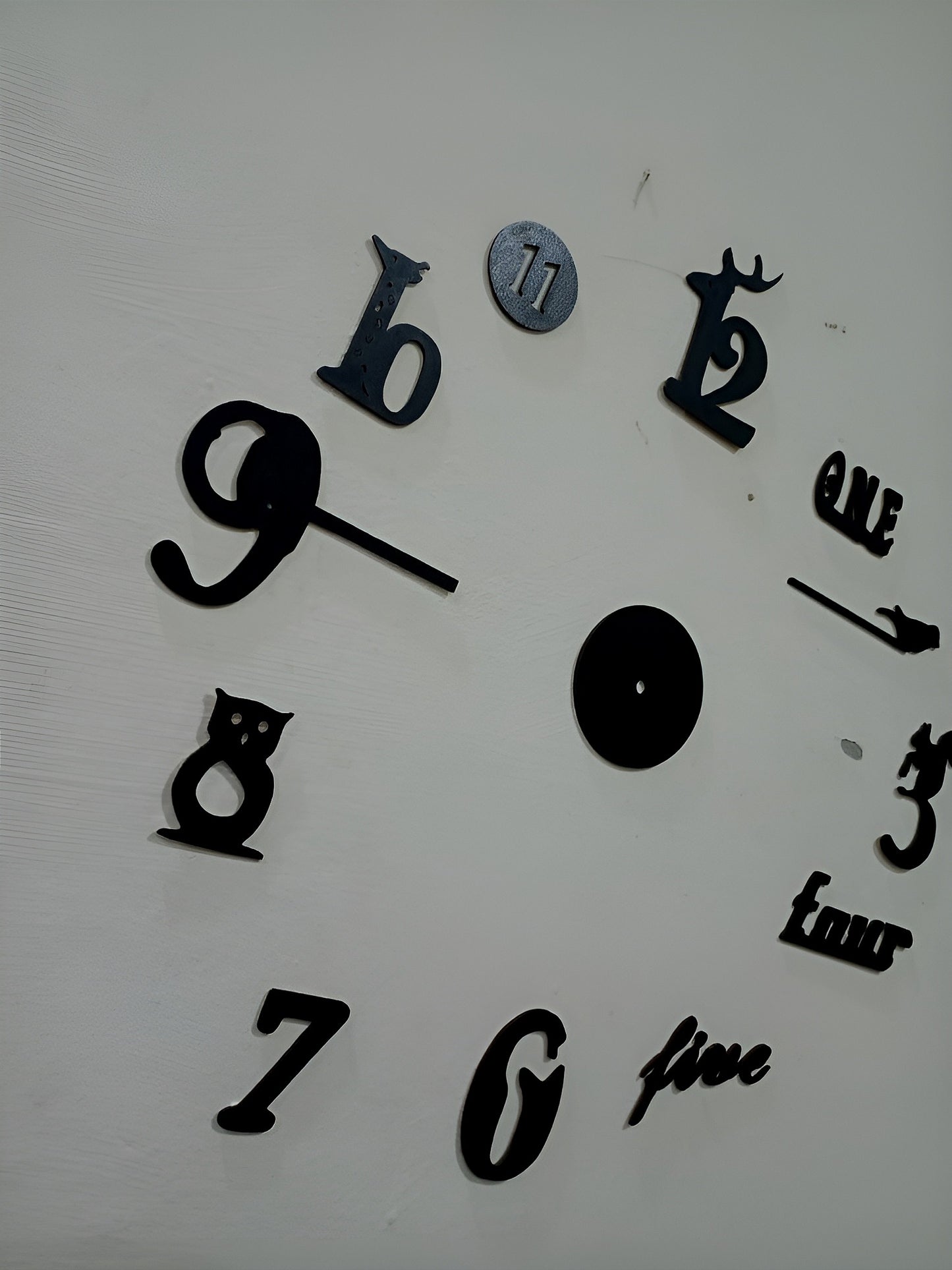 Decorative 3D Clock / DIY Clock Creative 3D