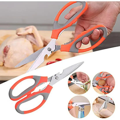 Kitchen Use Multipurpose Scissor Soft Grip Stainless Steel