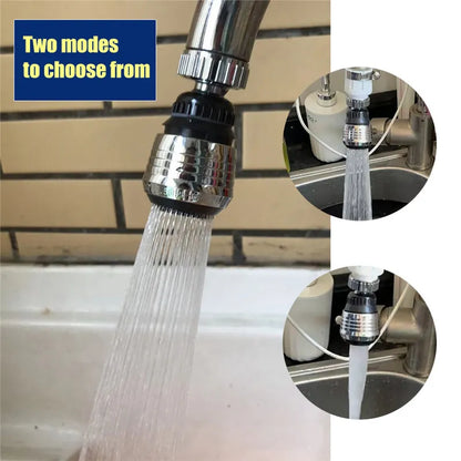 Multifunctional 360° water Faucet Kitchen Sink Faucet Sprayer