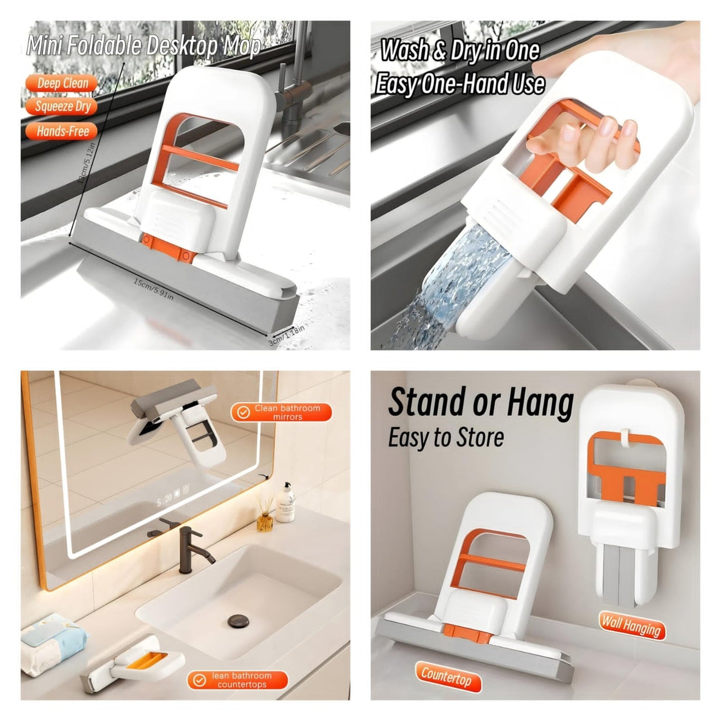 Foldable Mini Mop