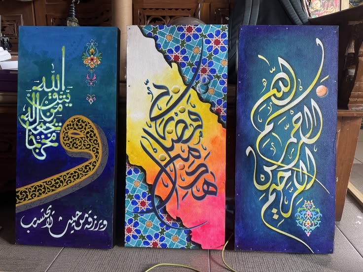 Set of 3 Decorative Wall Art Canvas Frames