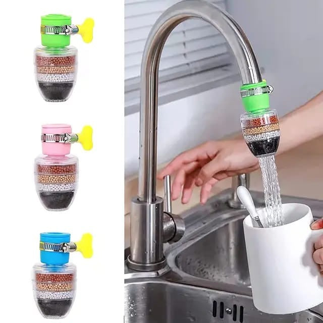 Fine Filter Faucet Anti Splash Water Saving Shower