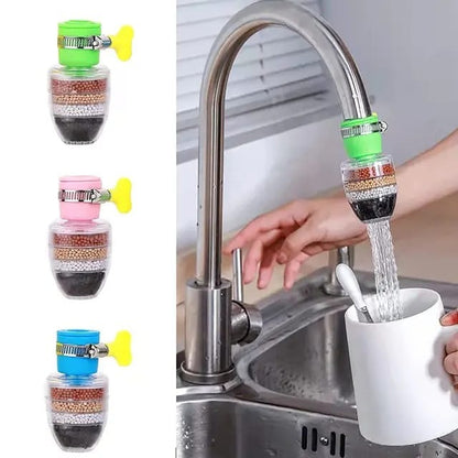 Fine Filter Faucet Anti Splash Water Saving Shower