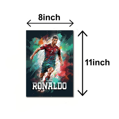set of 3 Cristiano Ronaldo CR7 Wooden Sticky Photo Frame
