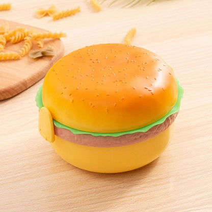 Lunch Box For Kids Burger Hamburger Shaped Multi