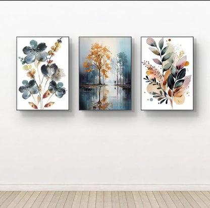 Nature-Inspired Wall Art Set