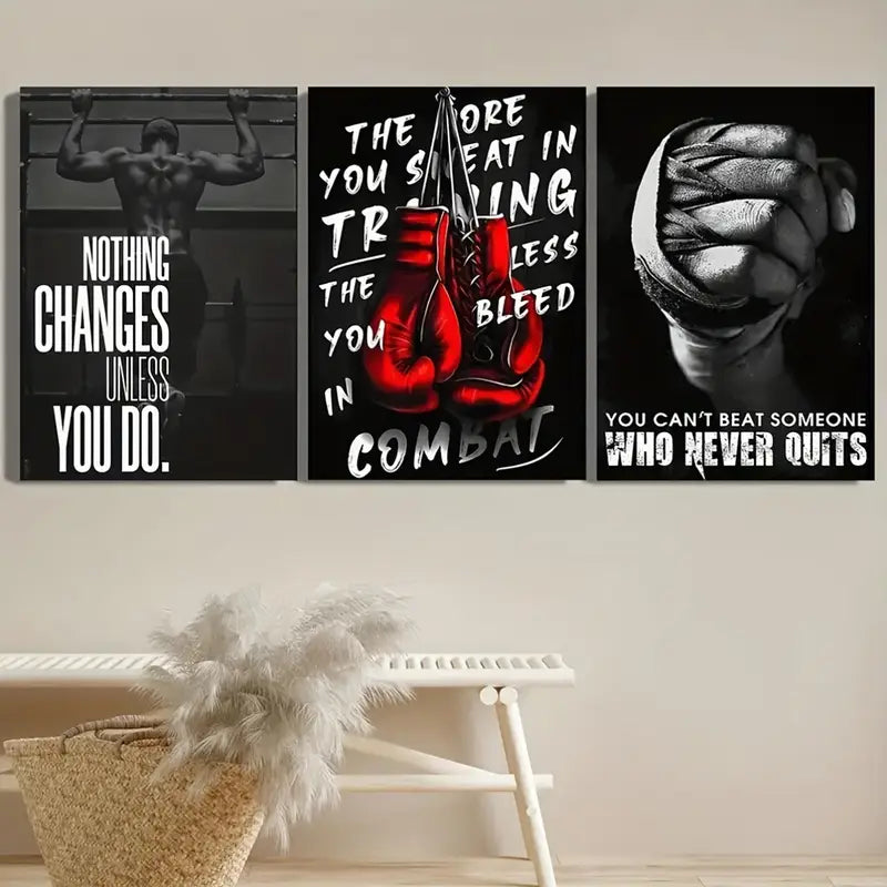 3-Piece Sports Wall Décor