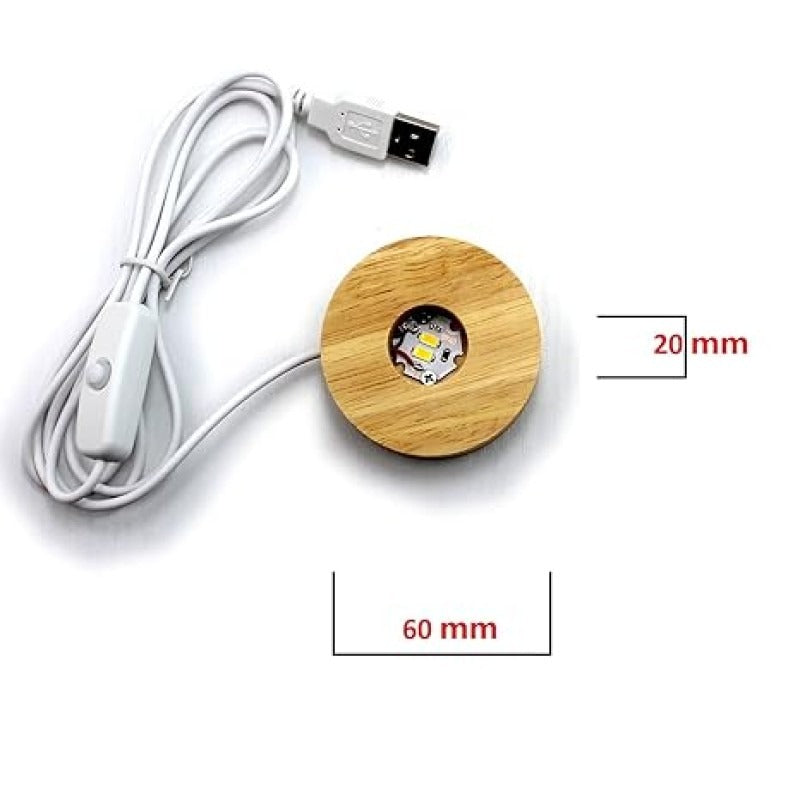 1 Pc USB LED Galaxy Crystal Ball Lamp
