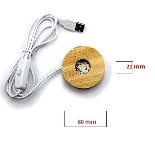 1 Pc USB LED Galaxy Crystal Ball Lamp