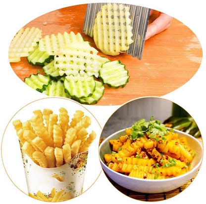 French Fry Crinkle Cutter