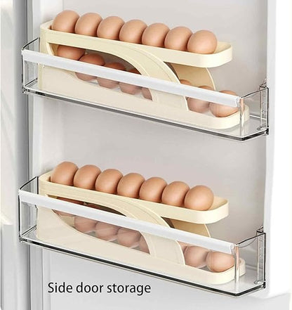 15 Egg Storage Box Rolling Design Space Saving